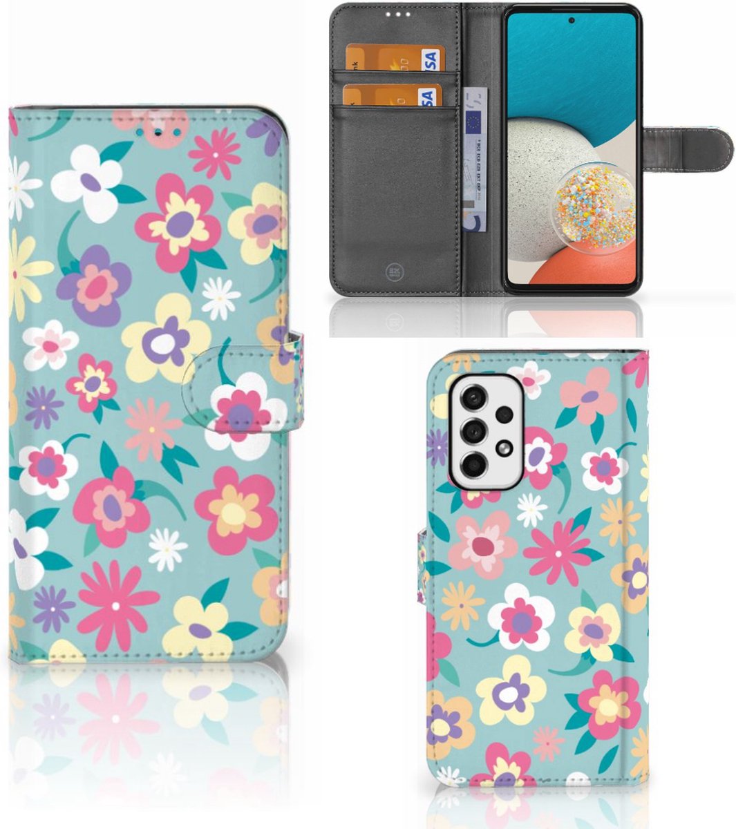 Samsung Galaxy A53 Hoesje Flower Power