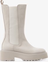 VIA VAI Bobbi Matt Chelsea boots dames - Enkellaarsjes dames - Beige - Maat 37