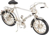 Decoratie Miniatuur Fiets 16*5*9 cm Grijs Ijzer, Kunststof Miniatuur Fiets Decoratie Modelfiets