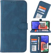Wicked Narwal | Wallet Cases Hoesje voor Samsung Samsung Galaxy A22 5G Blauw