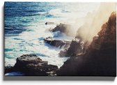 Walljar - Cape Nelson - Muurdecoratie - Canvas schilderij