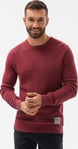 Sweater - Heren - Klassiek - Bordeaux - E185