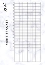 Habit tracker- notitieblok- planner