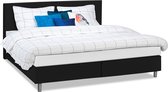 Beter Bed Basic Box Colorado vlak met pocketveermatras Comfort X1000 - 120 x 200 cm - zwart