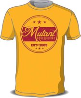 Vintage Mutant Bodybuilding Tee (Yellow) M