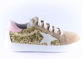 Clic sneaker CL-20305- goud glitters-30