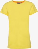 TwoDay meisjes basic T-shirt geel - Maat 158/164