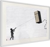Banksy: Fridge Kite.