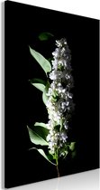 Schilderij - White Lilacs (1 Part) Vertical.