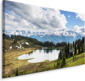 Schilderij - Glacier Peak, USA, 5 maten, Premium Print