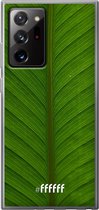 6F hoesje - geschikt voor Samsung Galaxy Note 20 Ultra -  Transparant TPU Case - Unseen Green #ffffff