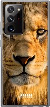 6F hoesje - geschikt voor Samsung Galaxy Note 20 Ultra -  Transparant TPU Case - Leo #ffffff