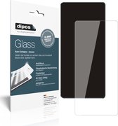 dipos I 2x Pantserfolie helder compatibel met Xiaomi Mi MIX 4 Beschermfolie 9H screen-protector (expres kleiner dan het glas omdat het gebogen is)