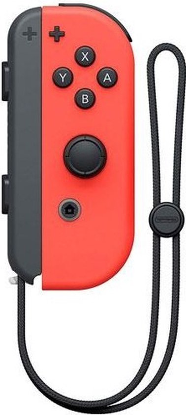 Foto: Nintendo switch joy con controller rechts neon rood