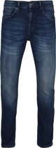 Petrol Industries Heren Jeans Slim Fit Seaham - Spijkerbroek - Essentials Collection - Blauw - Maat W32L34