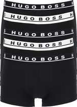 HUGO BOSS trunk (5-pack) - zwart met een wit met zwarte tailleband -  Maat: XL