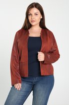 Blazer in imitatieleder