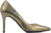 Lodi Dames Pumps / Damesschoenen - Leer - Geen hoogte 2 cm cm - Ramin-go met - Goud - Maat 42