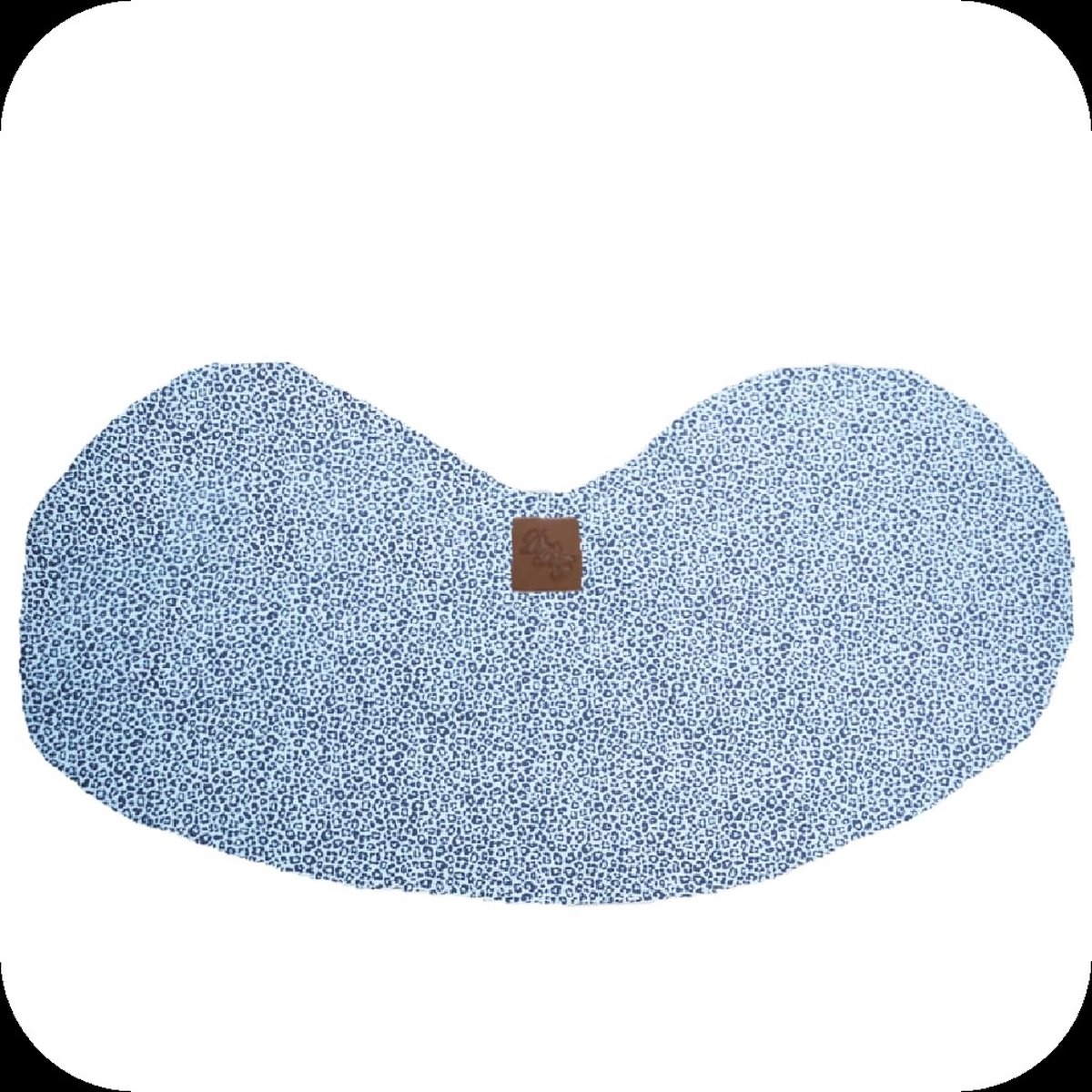 Goedkoopste Schouder spuugdoek panter dusty blauw