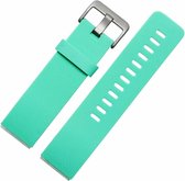 Luxe Siliconen Bandje large voor FitBit Blaze – mint groen