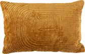 Kussen | textiel | goud | 60x40x (h)4 cm