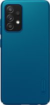 Nillkin - Samsung Galaxy A52 Hoesje - Super Frosted Shield - Back Cover - Blauw
