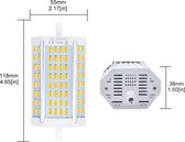 Merkloos - 30 W R7s LED-lamp Dimbaar - 118 mm - 220 V - Warm wit - 3000 K - YW Light J118 - Tweezijdige fitting Flood Light R7s - Headlight Bulb Staande verlichting - Werklamp Vervanging voor