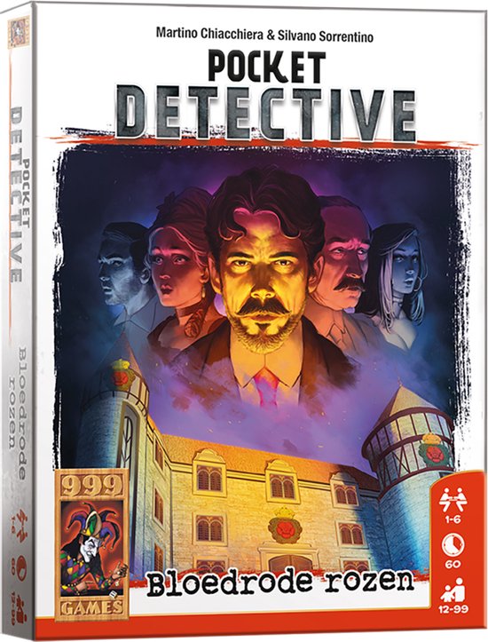 Afbeelding van het spel 999 Games Pocket Detective Bloedrode Rozen
