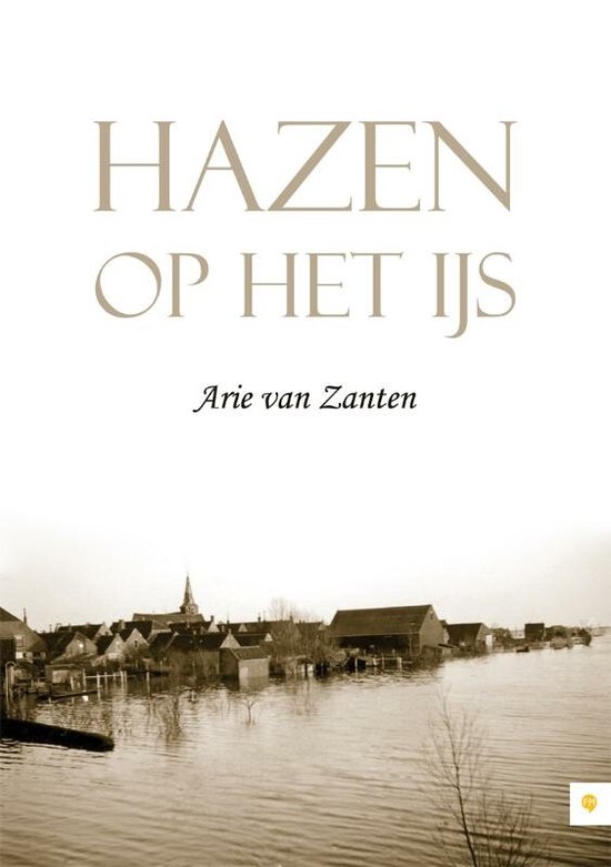 Cover van het boek 'Hazen op het ijs' van Arie van Zanten