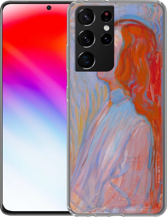 Coque Samsung Galaxy S21 Ultra - Devotion - Piet Mondrian - Siliconen - Noël - Cadeaux - Cadeaux chaussures