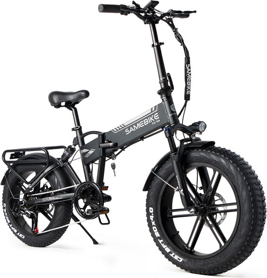 Vélo électrique Samebike Stay-on Fatbike électrique 500W 20" - 4.0 Fat Tire  15A | bol.