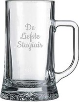Gegraveerde bierpul 50cl De Liefste Stagiair