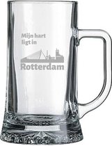 Gegraveerde bierpul 50cl Rotterdam
