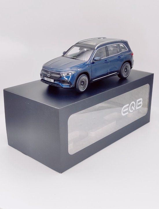 NZG 1/18 メルセデス ベンツ EQB (デニムブルー) NZG 1:18 modelauto - Mercedes-Benz EQB (H243) denim blue - RB