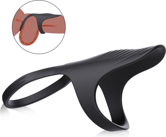 WINYI Eric cockring, stevige zacht siliconen penisring, sex toy voor