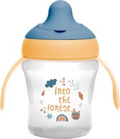 Suavinex Forest Geel/Blauw Learning Cup Drinkbeker met Handvatten SXZFEE070140