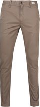 Tommy Hilfiger - Denton Chino Taupe - Modern-fit - Chino Heren maat W 34 - L 34