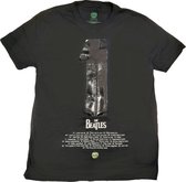 The Beatles Heren Tshirt -2XL- 1 Album Zwart