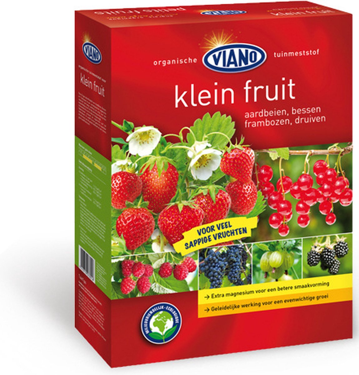 Aarbeien & klein fruit meststof doos 1,75kg - 2 stuks