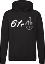 62 jaar hoodie | verjaardag | feest | unisex | trui | sweater | hoodie | capuchon