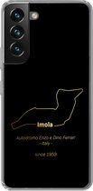 Geschikt voor Samsung Galaxy S22 hoesje - Formule 1 - Imola - Circuit - Siliconen Telefoonhoesje - Cadeau voor man