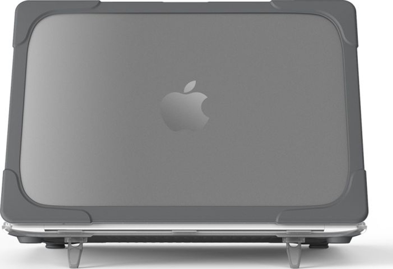 Mobigear Shockproof Laptophoes geschikt voor Apple MacBook Pro 16 Inch (2019-2020) Hoes Hardshell Laptopcover MacBook Case - Zwart - Model A2141