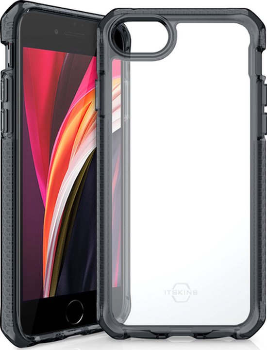 Itskins Supreme Clear cover voor Apple iPhone SE 2020 - Level 3 bescherming  -... | bol.com