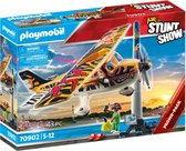 Bol.com PLAYMOBIL Air Stunt Show Propellorvliegtuig "Tiger" - 70902 aanbieding