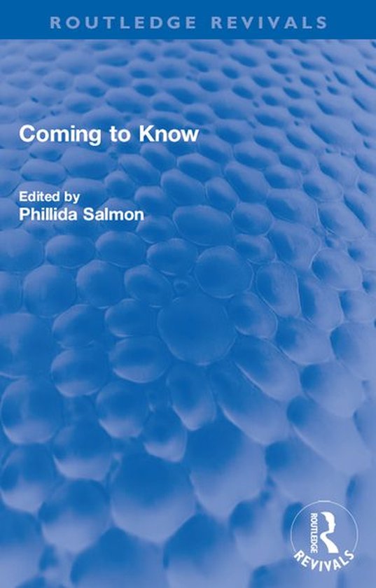 Routledge Revivals - Coming to Know - cover