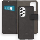 iMoshion Hoesje Geschikt voor Samsung Galaxy A53 Hoesje Met Pasjeshouder - iMoshion Uitneembare 2-in-1 Luxe Bookcase - Zwart