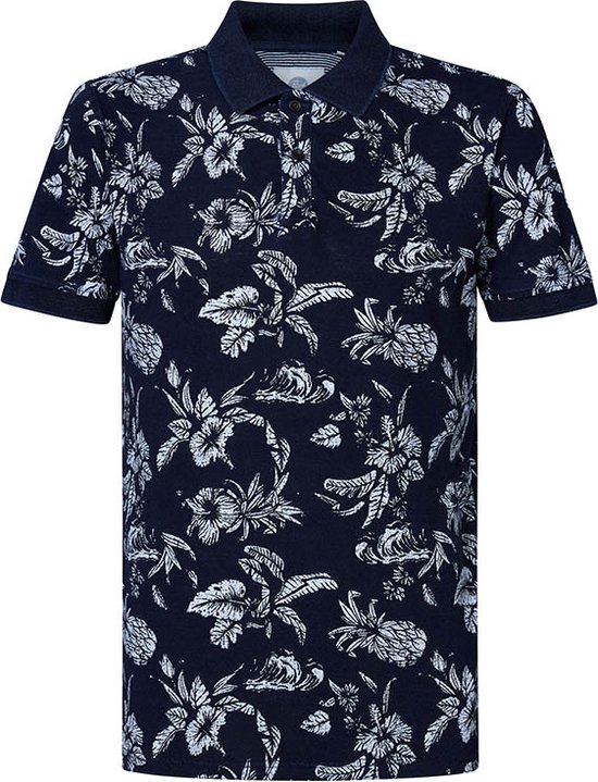 Petrol Industries Botanical Polo Hommes - Taille M