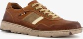 Hush Puppies leren heren sneakers - Cognac - Maat 44 - Uitneembare zool