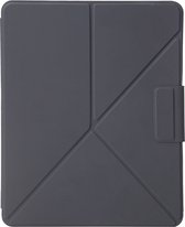 Shop4 - iPad Pro 12.9 (2021) Hoes - Origami Smart Book Cover Grijs