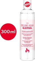 EIS, Deluxe Aqua glijmiddel, langdurige werking op waterbasis, verwarmend, 300 ml